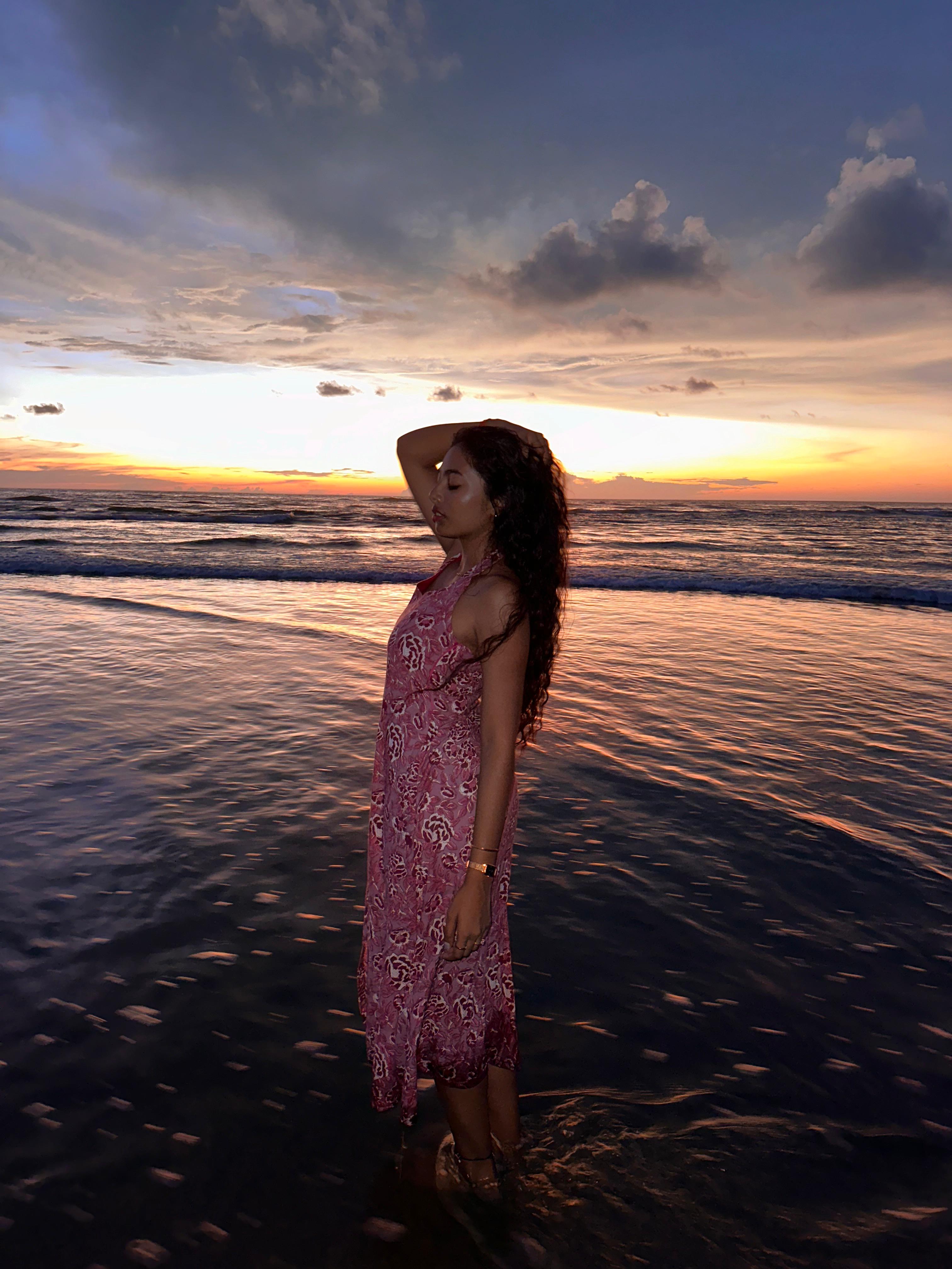 Juhi Murugeshan at sunset