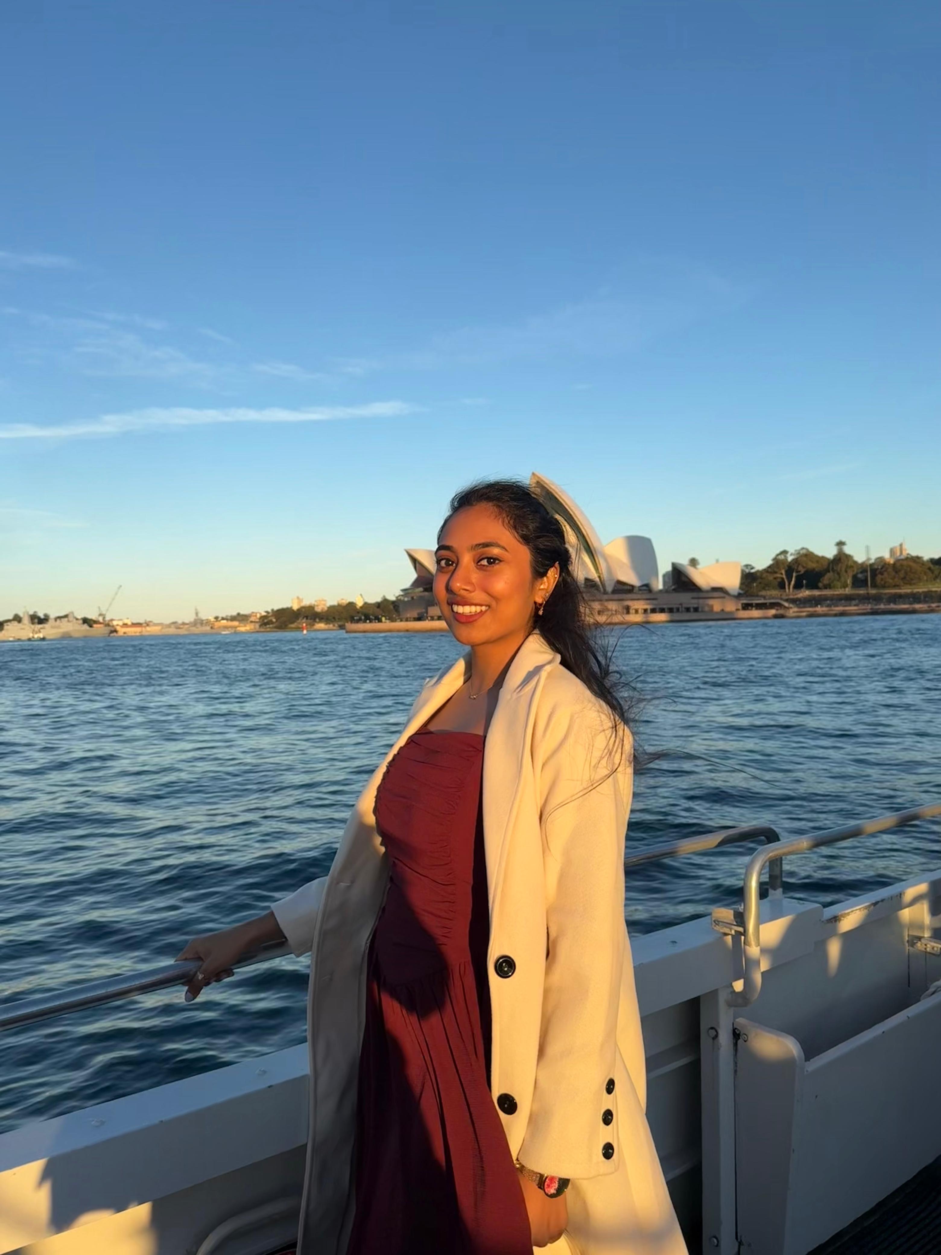 Juhi Murugeshan travelling